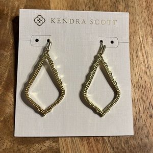 Kendra Scott gold earrings